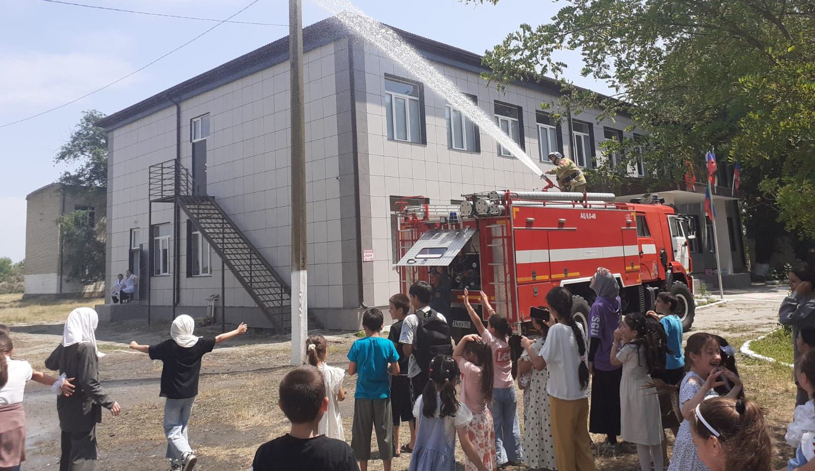 День пожарной безопасности в летнем пришкольном лагере